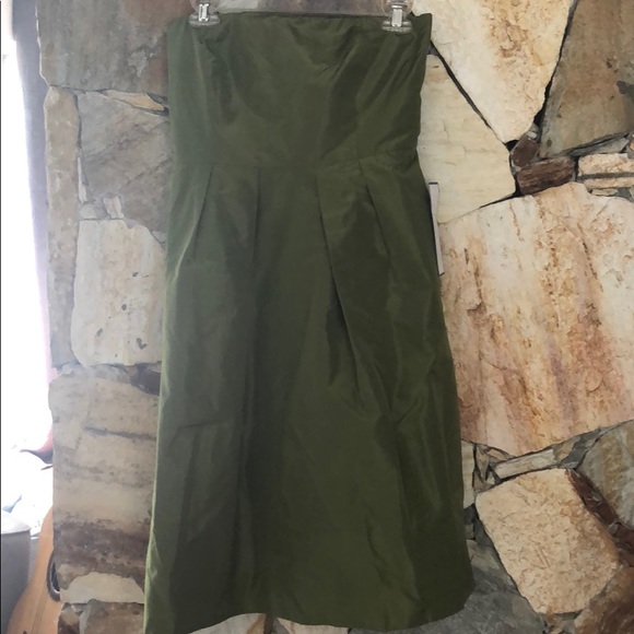 J. Crew Dresses & Skirts - J crew dress occasion parties two colors olive 8